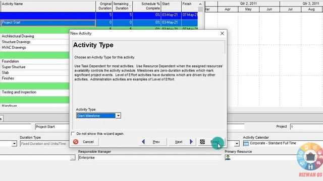 How to add Multiple Activities in Primavera P6 | How to Create activity in P6 | RizwanQS смотреть онлайн