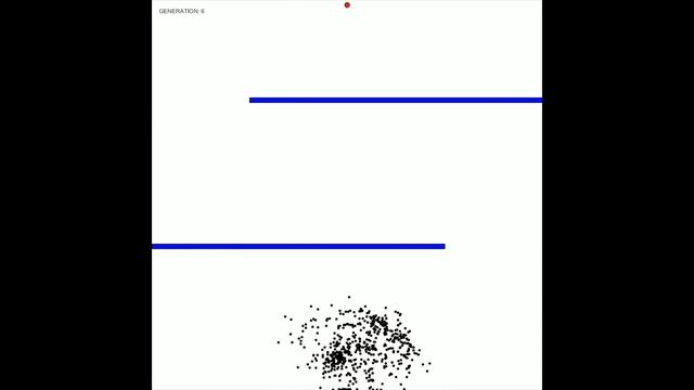 Python Implementation of Code-Bullet's Smart Dots Genetic Algorithm смотреть онлайн