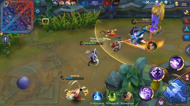 РАКО - ГАЙД KARRIE MOBILE LEGENDS ПЕРВЫЙ ВЗГЛЯД гайд на кэрри смотреть онлайн