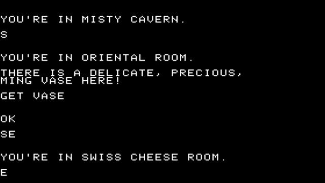Colossal Cave Adventure (1980) Apple Computer - Lose (Apple2)