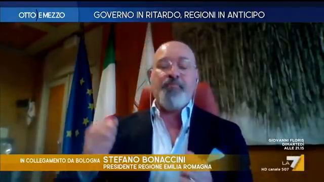 Andrea Scanzi, Stefano Bonaccini e Franco Bechis a Otto e Mezzo, LA 7 - 12.05.2020 смотреть онлайн