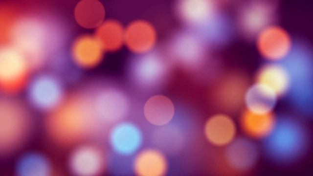 Two-hour music relaxing screensaver with nice colorful bokeh смотреть онлайн
