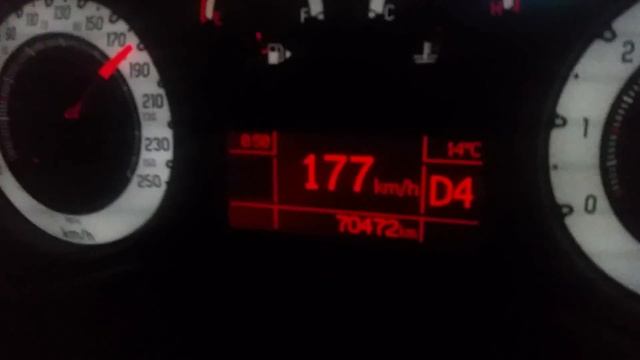 Fiat 500l 1.4L 100-200 acceleration test смотреть онлайн