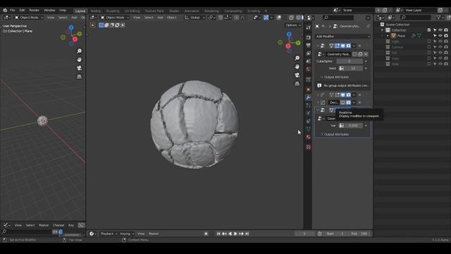 [Demo] Procedural Volume Fracture in Blender Geometry Nodes 3.0+ Field смотреть онлайн