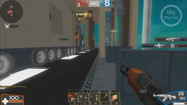 Brick Force: квадратные головы (обзор) смотреть онлайн