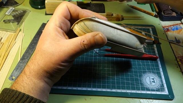 Изготовление модели парусника: Двухмачтовая марсельная шхуна.Часть 5.Sequence 05 смотреть онлайн