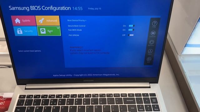 Samsung Galaxy Book - How To Enter Bios Configuration Settings & Boot Menu Option смотреть онлайн