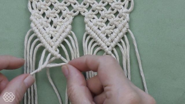 Macrame Table Runner DIY Knotted Placemats | Dining Table Decoration смотреть онлайн
