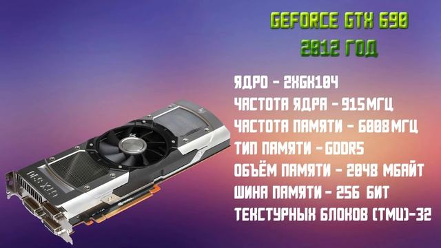 ЭВОЛЮЦИЯ ТОПОВЫХ ВИДЕОКАРТ NVIDIA (2002 - 2017) ЗА 1 МИНУТУ. смотреть онлайн