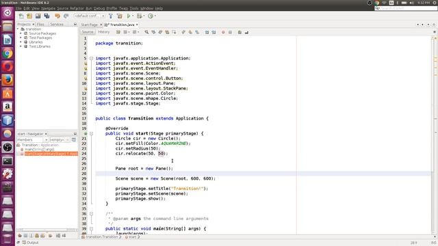 Java Tutorial ( How to make Animation in JavaFX ) 01 смотреть онлайн
