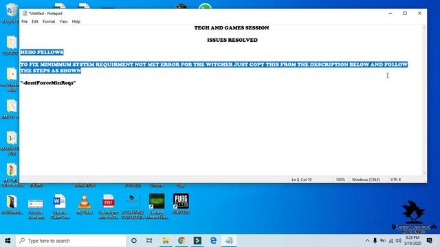THE WITCHER |MINIMUM SYSTEM REQUIREMENT NOT MET ERROR FIX| |BY TECH AND GAMES| смотреть онлайн