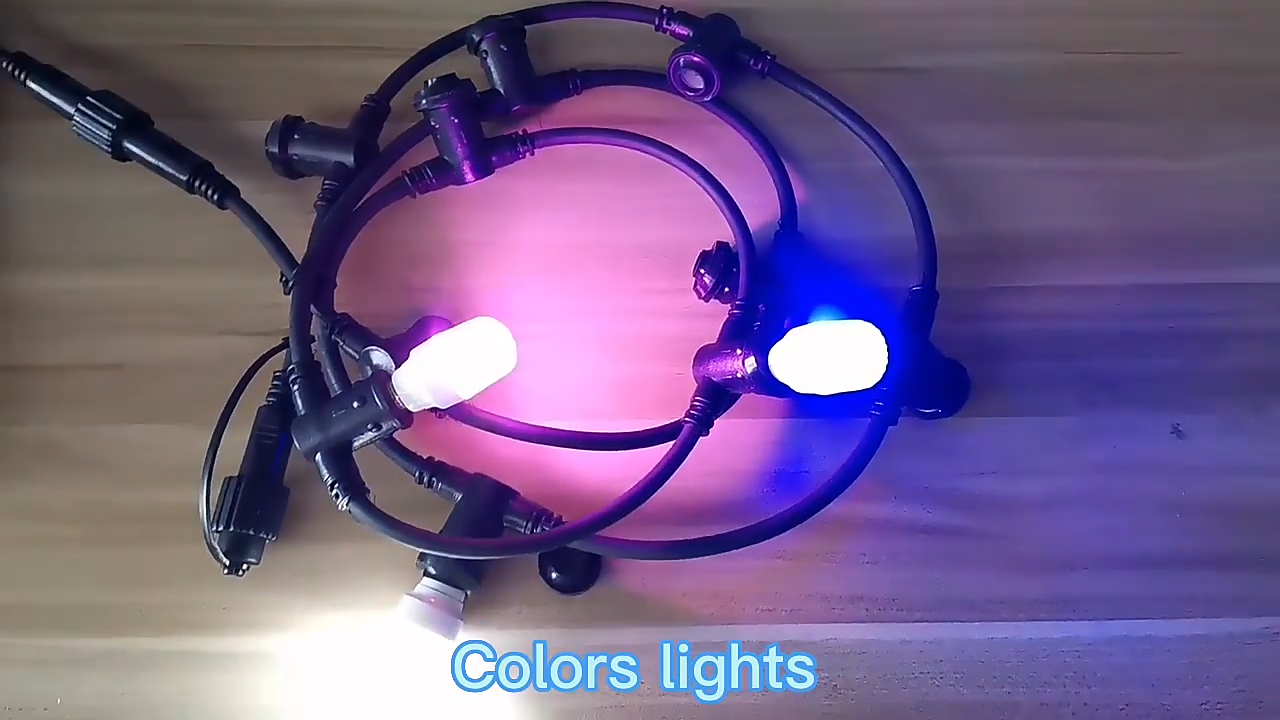 Best Supplier Of Wendadeco Outdoor Use E14 String Bulb Belt Light LED Garland Outdoor