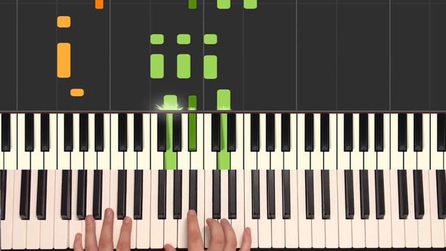 Louane - On était beau - Accompagnement piano (Synthesia) смотреть онлайн