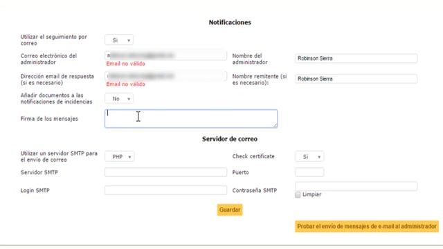 Como configurar notificaciones en GLPI/Como configurar envíos de correo en GLPI смотреть онлайн