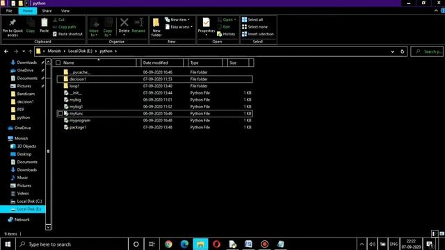 python Dir management смотреть онлайн