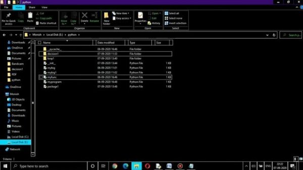 python Dir management
