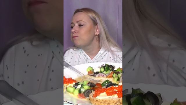 #мукбанг #mukbang #еда бутерброды с маслом и икрой смотреть онлайн