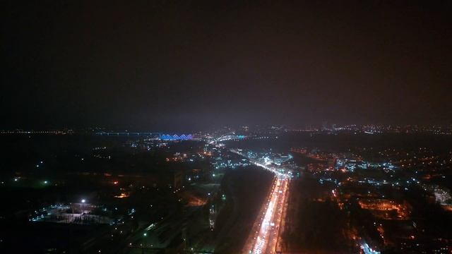 Ночной Волгоград Сверху! / Friday Night Fly City (4K) смотреть онлайн