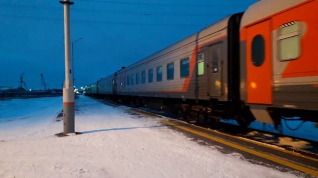 Прибытие поезда #105/106 Нижневартовск - Волгоград смотреть онлайн
