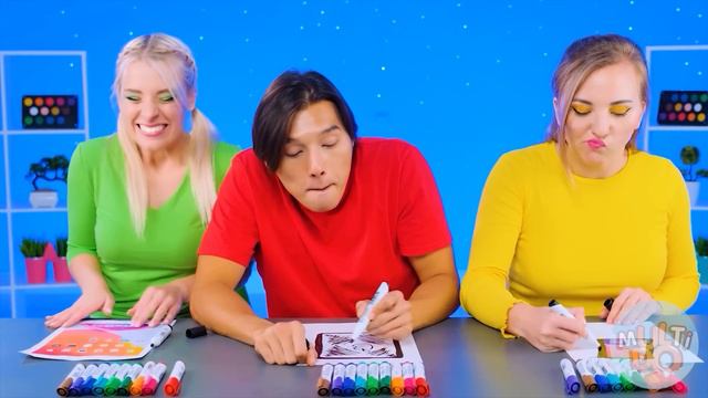 Хто Краще Намалює Предмет, Отримає Його | Смішні Челенджі від Multi DO Challenge смотреть онлайн