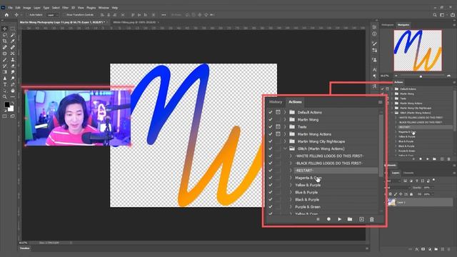 FREE Glitch Photoshop Actions смотреть онлайн