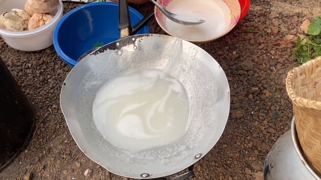 Wonder farm woman ep 13: Roasted coconut sticky rice!! смотреть онлайн