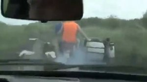 Погоня ДПС за мотоциклом!