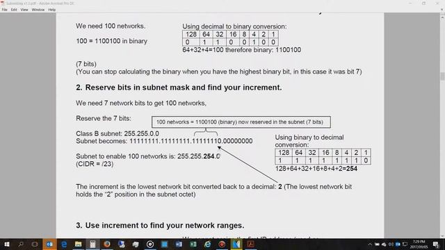 Subnetting in 3 steps! (How to subnet IP addresses) смотреть онлайн