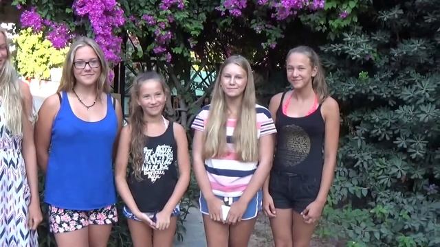 Детский спортивный летний лагерь по плаванию, 48 человек из Литвы. Август 2015 смотреть онлайн