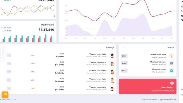 Beautiful Fixed Style Dark Bootstrap Dashboard of WebkitX ui framework смотреть онлайн