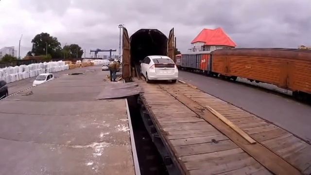 Японские аукционы автомобилей - выгрузка 4-х автомобилей Токидоки смотреть онлайн