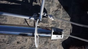 Установка уличного флагштока.