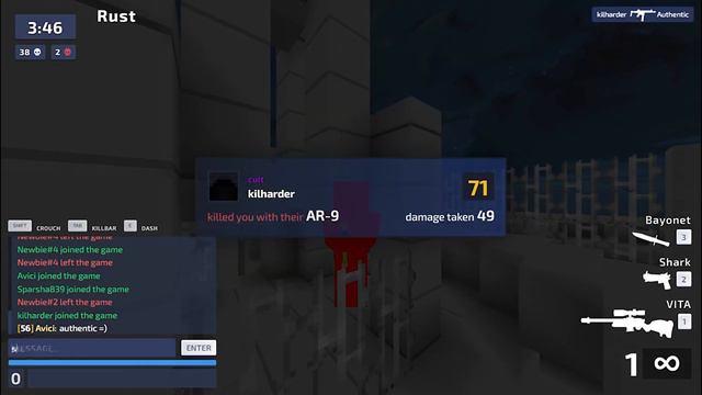 71 - 4 Game Play RTX 3050 800 FPS Render [Kirka.io] смотреть онлайн