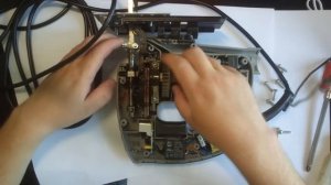 Разборка и пуск открытого электролобзика