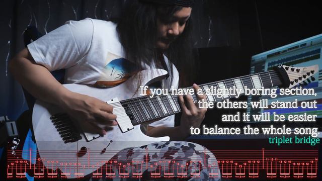 Double Drop A Song: 9 String Guitar ProgMetal 4k смотреть онлайн