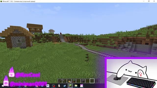 ИГРАЮ MINECRAFT / С ДРУГОМ / 2 ЧАСТЬ \ С МОДАМИ / смотреть онлайн