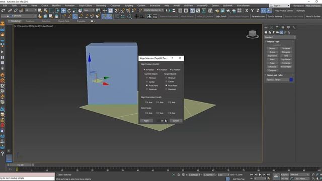 3DS Max - Trick - Creative Way To Align смотреть онлайн