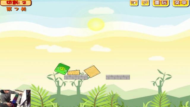 Angry Birds Pigs Out - RESCUE TRIANGE BIRDS AFTER CUTTING ROPE OF TRIANGLE PIG! смотреть онлайн