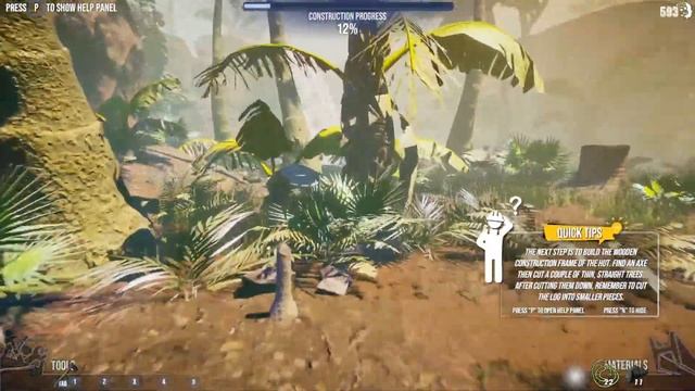 House Builder | #1 | Строим из льда, камней и палок!