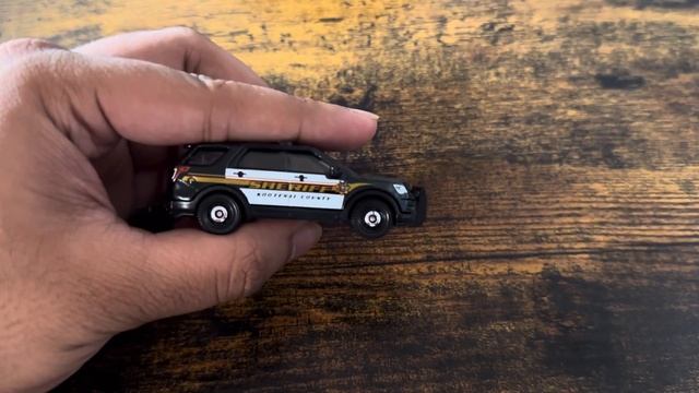Matchbox 2016 Ford Explorer Police Interceptor Utility Black Review смотреть онлайн