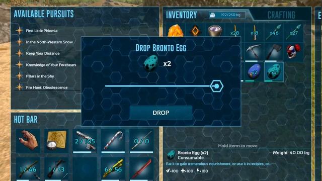 Taming Titanoboa(failed attempt) Ark mobile! смотреть онлайн