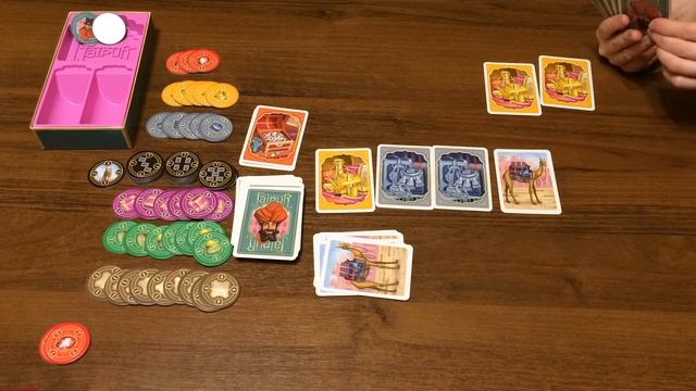 Играем в настольную игру Jaipur (Джайпур) смотреть онлайн