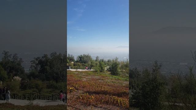 Прогулка у Templo Bahai Сантьяго Чили. Часть 2. смотреть онлайн