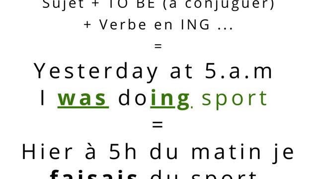 Anglais - Past continuous ou past simple? смотреть онлайн