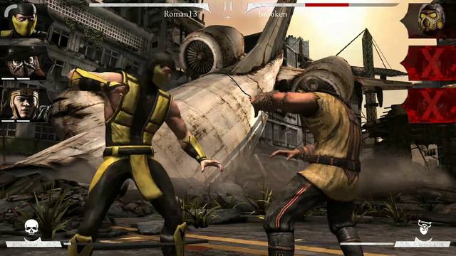 КЛАССИЧЕСКИЙ СКОРПИОН- РЕНТГЕН😎 Mortal Kombat X смотреть онлайн