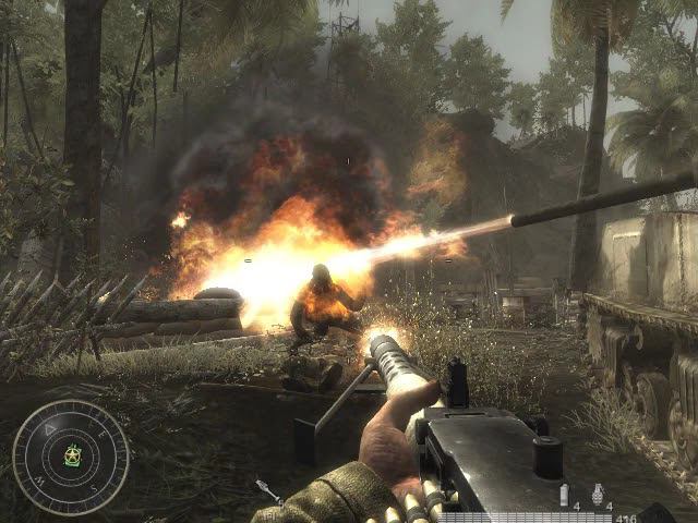 Прохождение Call of Duty: World At War Неуловимый #7