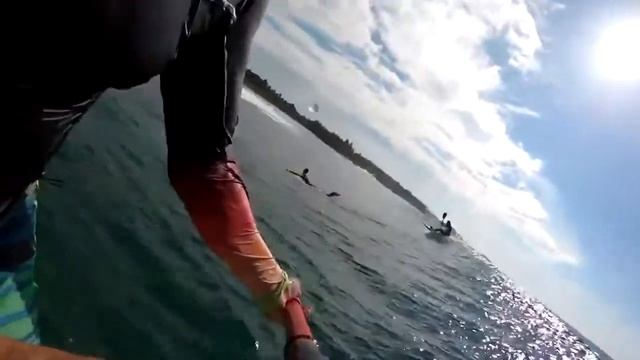 Surfing on Stormline SUP board смотреть онлайн