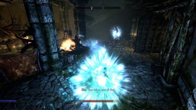 skyrim on ultrawide monitor 1340 x 1440( random quest)( necromancer pure mage build) смотреть онлайн