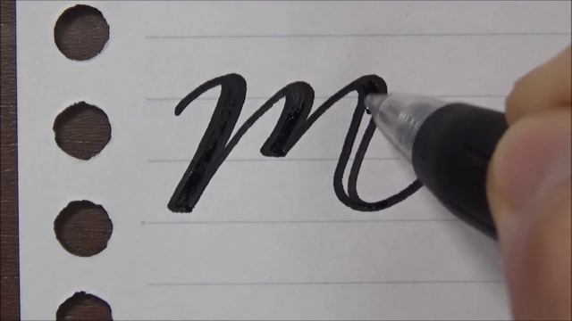 How to write Faux(fake) calligraphy with a pen | Small letters | Like brush pen handwriting смотреть онлайн