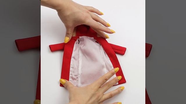 Elenpriv Red Duffle Coat For 1/6 Fashion Doll /Эленприв красное пальто дафлкот для куклы 29 см